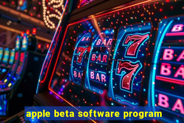 apple beta software program