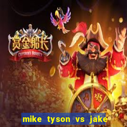 mike tyson vs jake paul assistir online