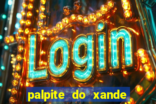 palpite do xande para hoje