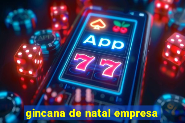 gincana de natal empresa