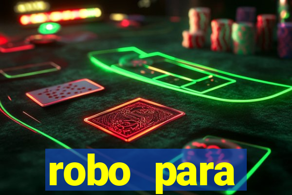 robo para plataforma de jogos