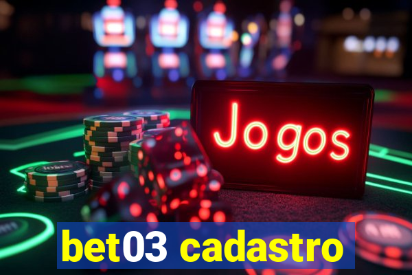 bet03 cadastro