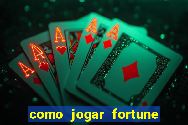 como jogar fortune tiger sem depositar