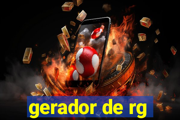 gerador de rg