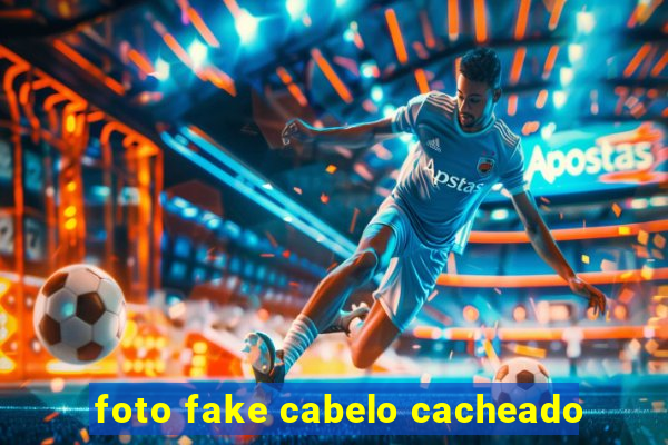 foto fake cabelo cacheado