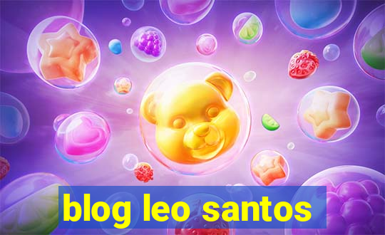 blog leo santos