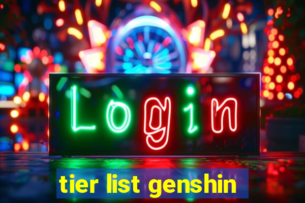 tier list genshin