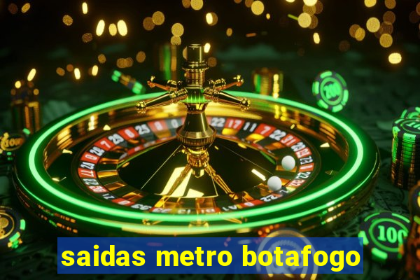 saidas metro botafogo