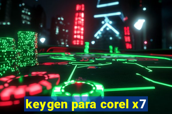 keygen para corel x7