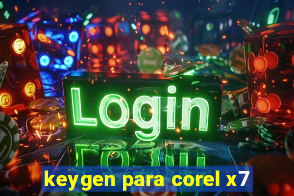 keygen para corel x7