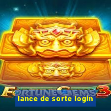 lance de sorte login