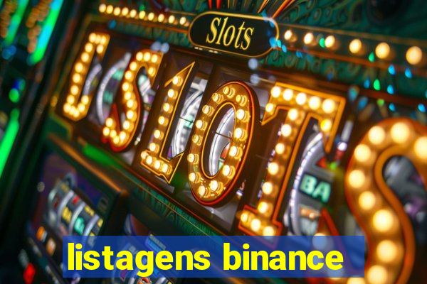 listagens binance