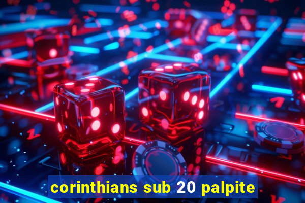 corinthians sub 20 palpite