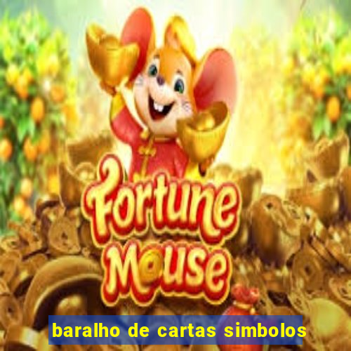 baralho de cartas simbolos