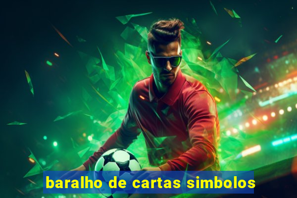 baralho de cartas simbolos