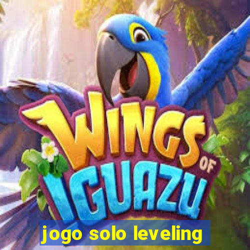 jogo solo leveling