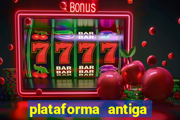 plataforma antiga de jogos