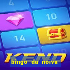 bingo da noiva para imprimir