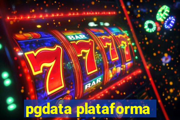 pgdata plataforma