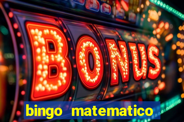 bingo matematico para ensino medio