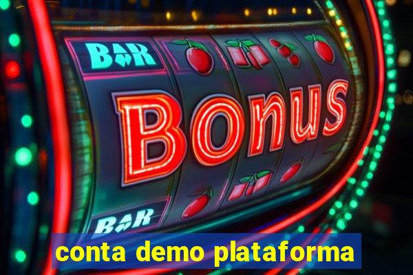 conta demo plataforma