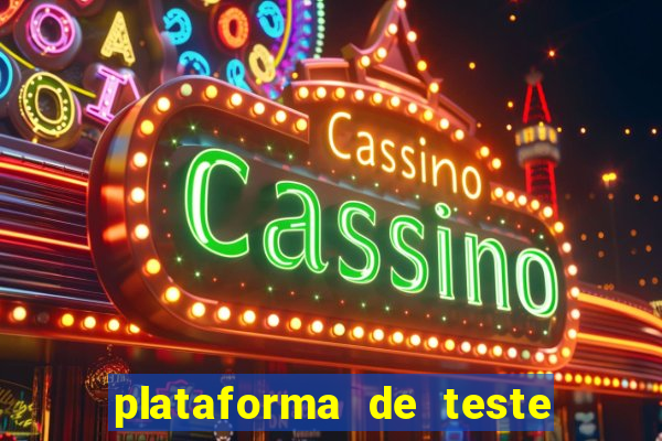 plataforma de teste de jogos pg