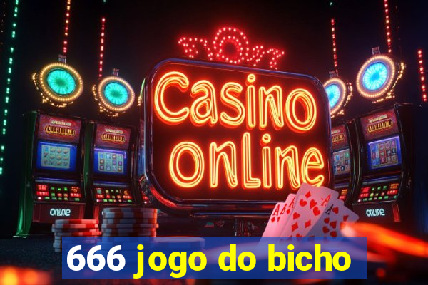 666 jogo do bicho