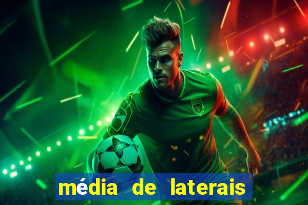 média de laterais por jogo premier league