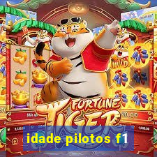 idade pilotos f1