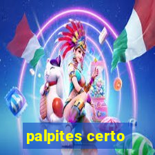 palpites certo