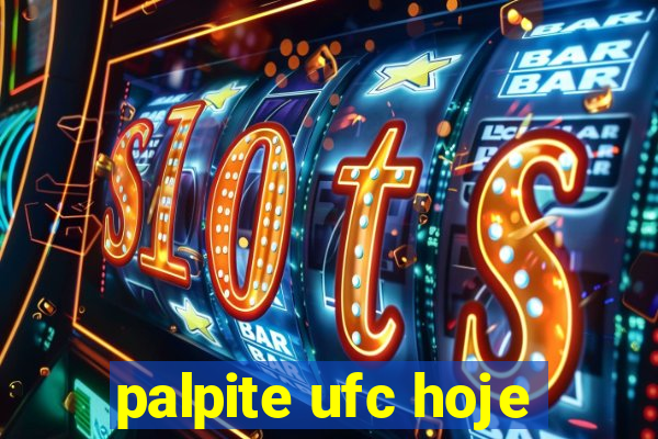 palpite ufc hoje