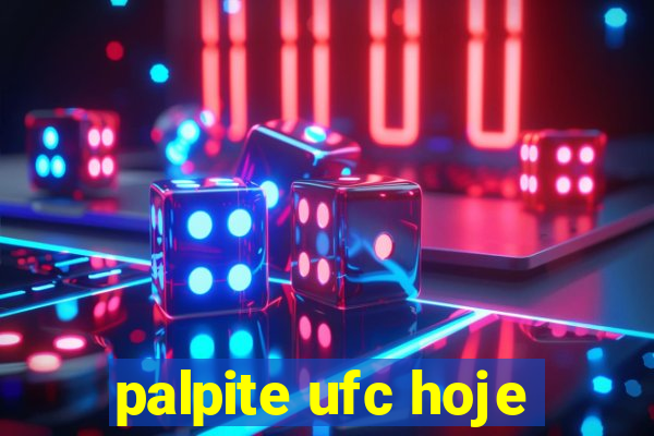 palpite ufc hoje