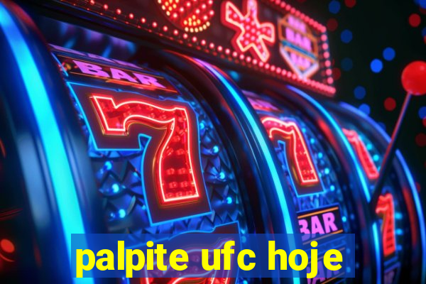 palpite ufc hoje