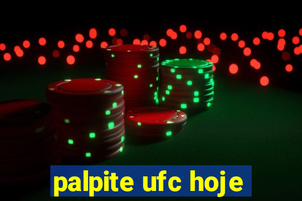 palpite ufc hoje