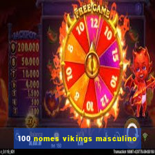 100 nomes vikings masculino