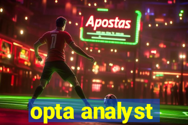 opta analyst