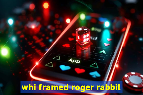 whi framed roger rabbit