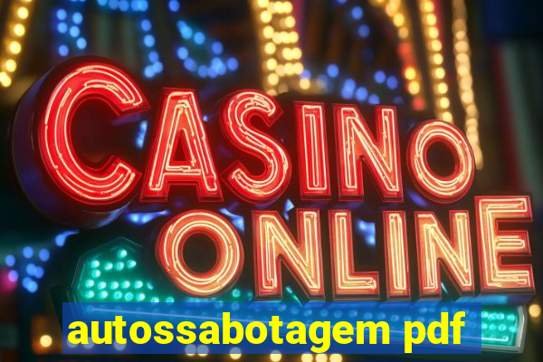 autossabotagem pdf