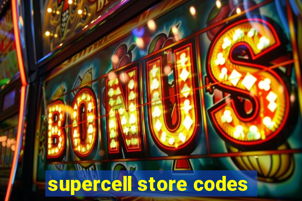 supercell store codes