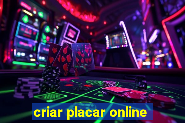 criar placar online