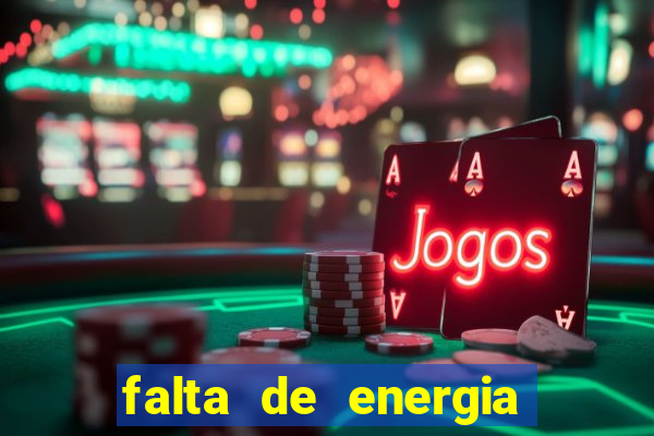 falta de energia em caucaia