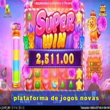 plataforma de jogos novas