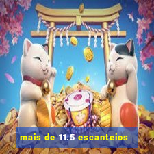 mais de 11.5 escanteios