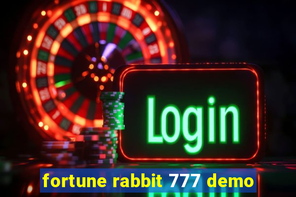 fortune rabbit 777 demo