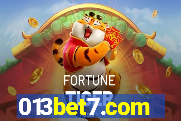 013bet7.com