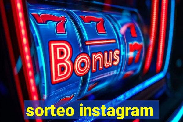 sorteo instagram