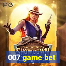 007 game bet