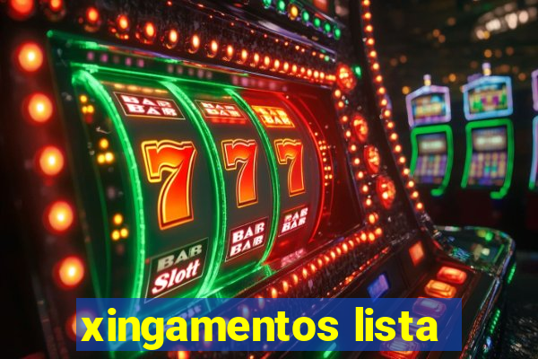 xingamentos lista