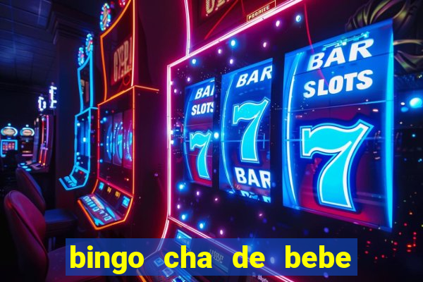 bingo cha de bebe cartelas para imprimir