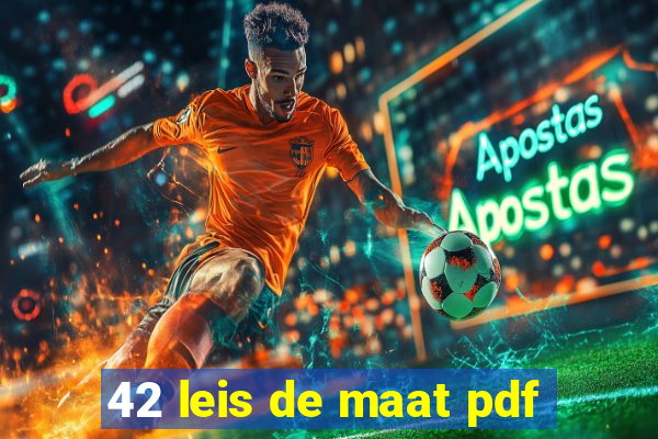 42 leis de maat pdf